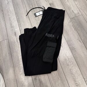 Hoodrich Men's Black Cargo Pants